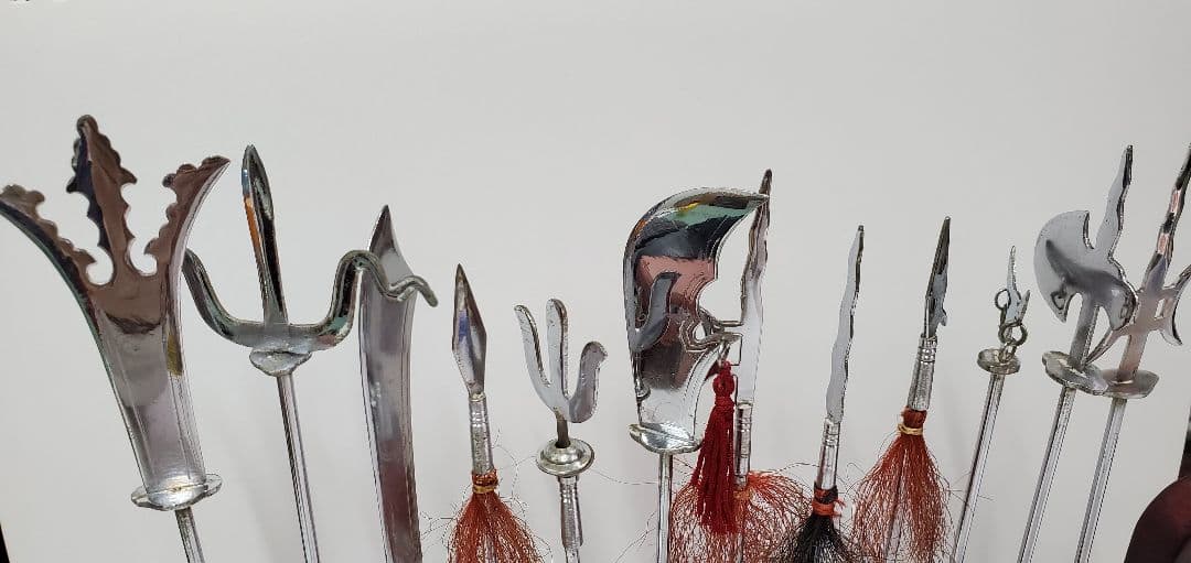 カンフー 武器 ミニチュア セット