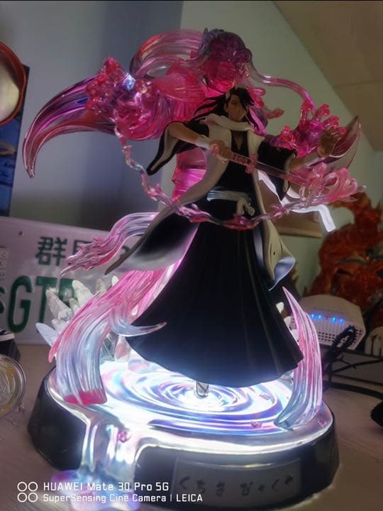 BLEACH 黒衣少年図 朽木白哉 ガレージキット ガレキ スタチュー BLEACH