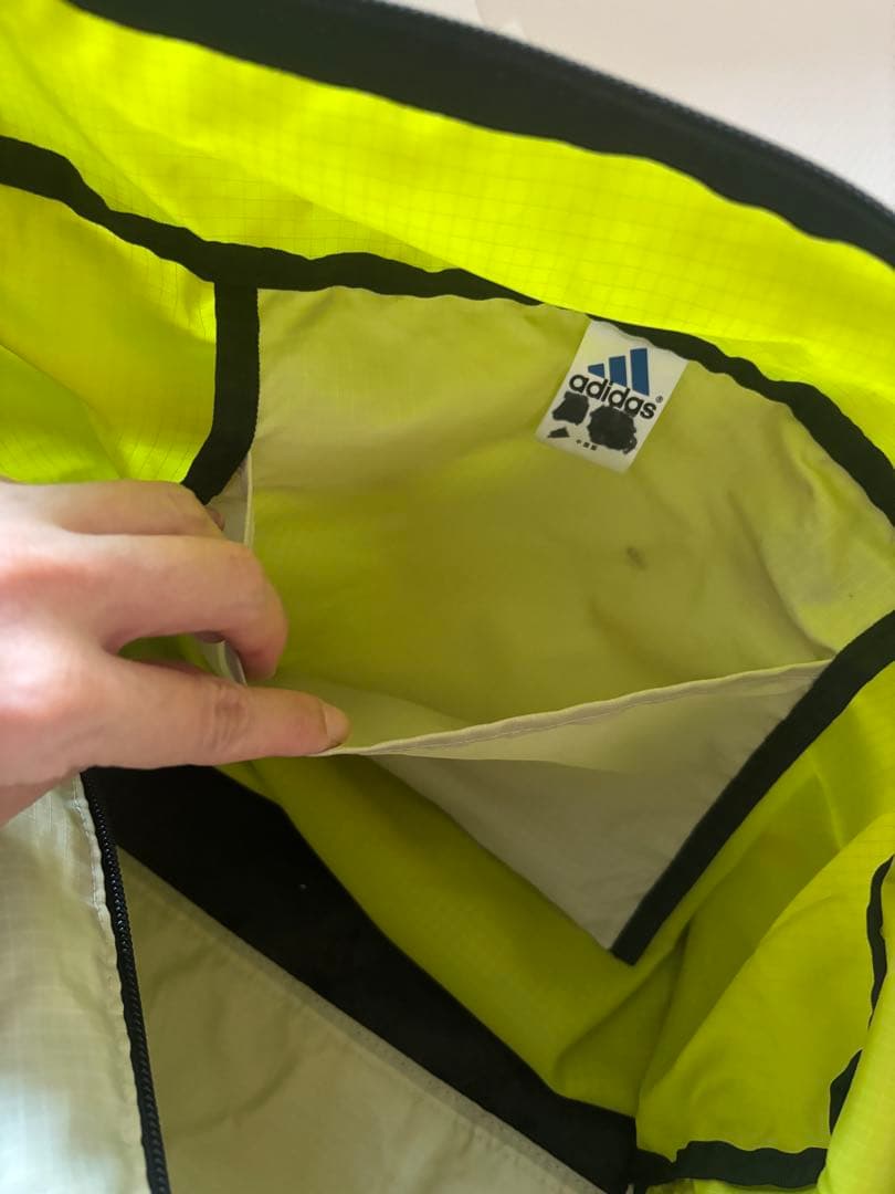 adidas ボストンバッグ 平成レトロ 当時 旅行 修学旅行 便利 紐付き