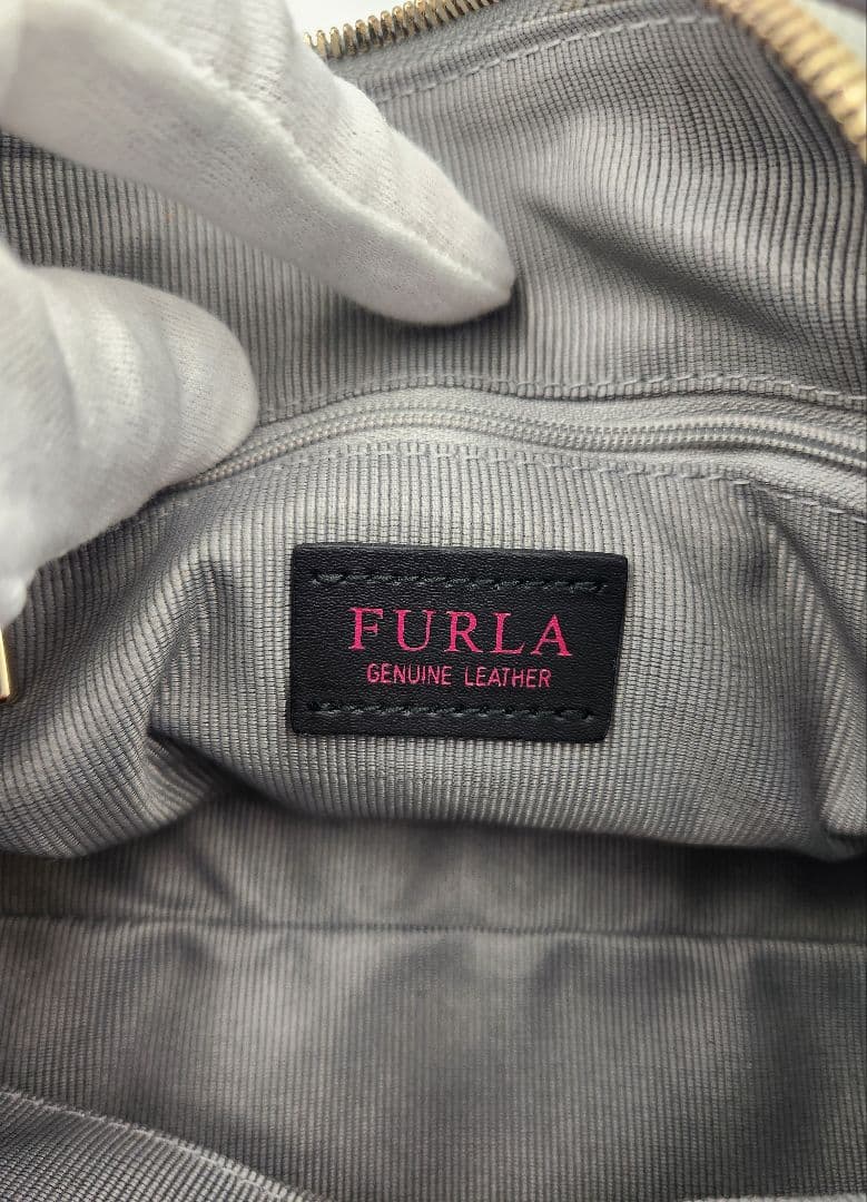 FURLA フルラ アルバ サッチェル【美品】