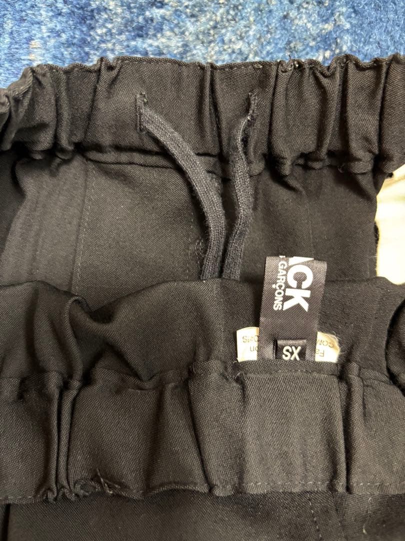 AD2017BLACK COMME des GARCONS サルエルパンツ XS