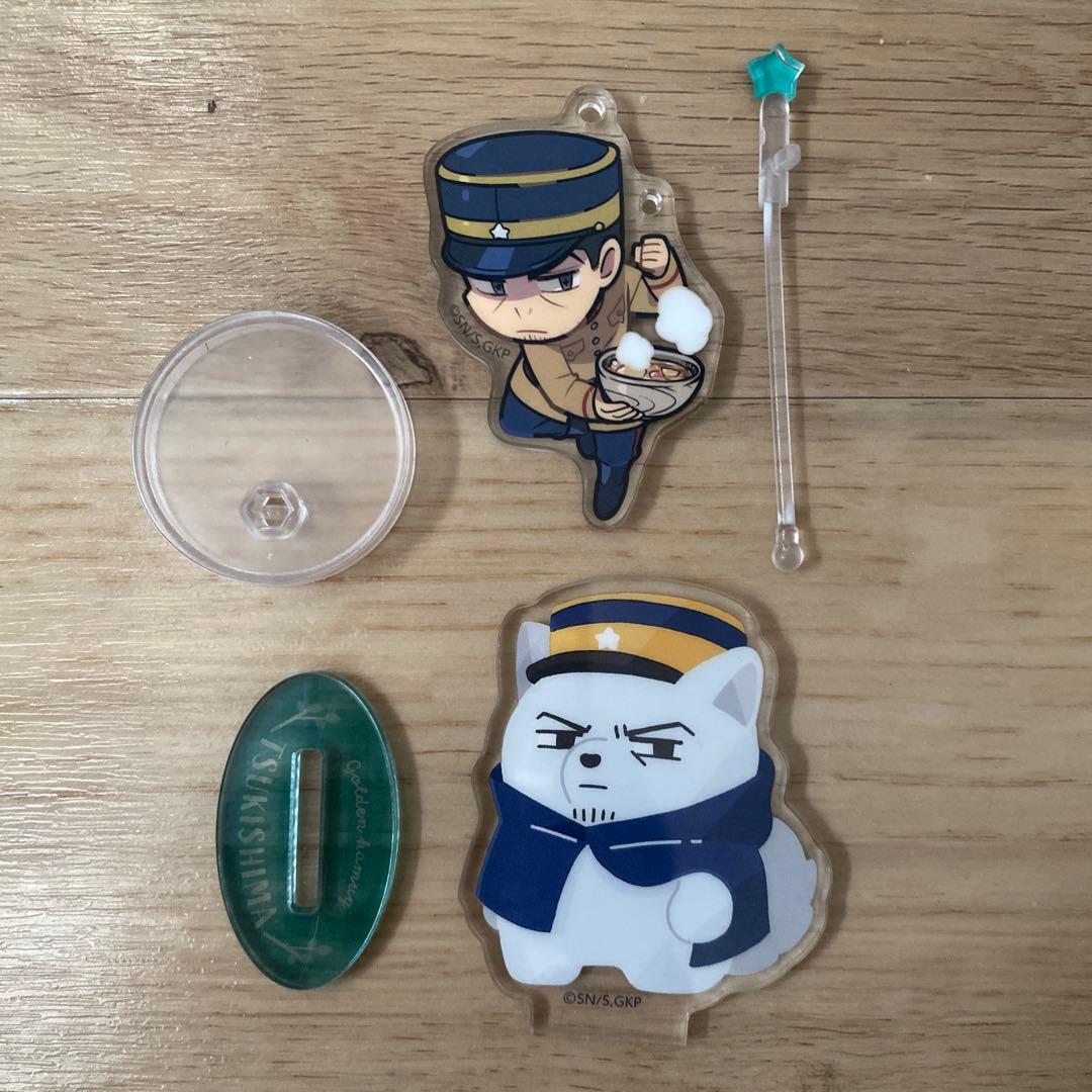 匿名配送ゴールデンカムイ 月島基 月島軍曹 ふぉぜ島 カプセルトイ月島