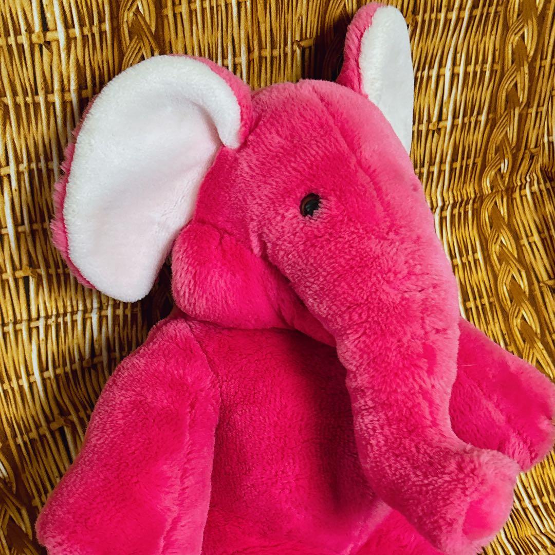 ピンクゾウ プレイトーキン パペット ぬいぐるみ cocco愛用 桃象