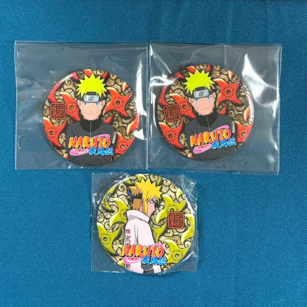 NARUTO 疾風伝 パセラ コラボカフェ 疾風亭 缶バッジ ナルト ミナト
