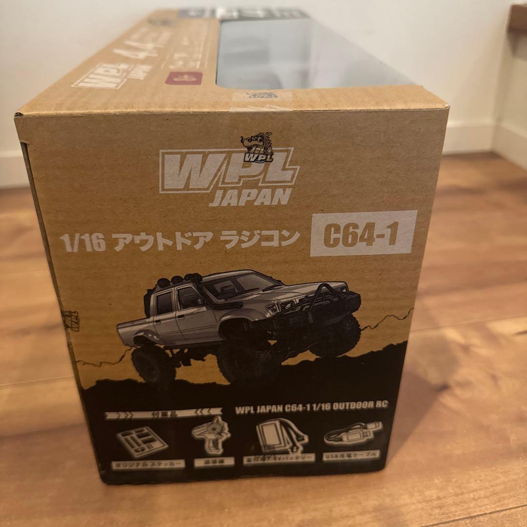 WPL C64-1 1/16 ブラック 4WD オフロードRC