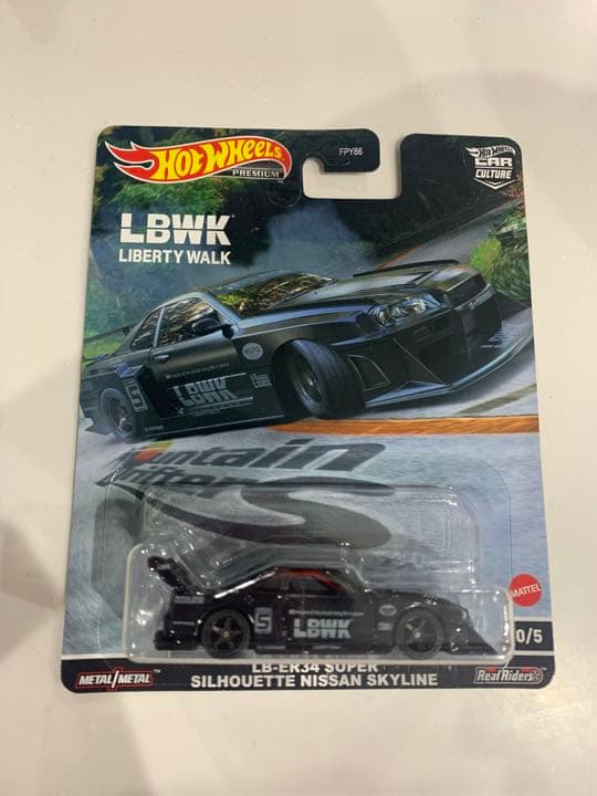 チェイス！US版 ホットウィール LB ER34 スーパーシルエット