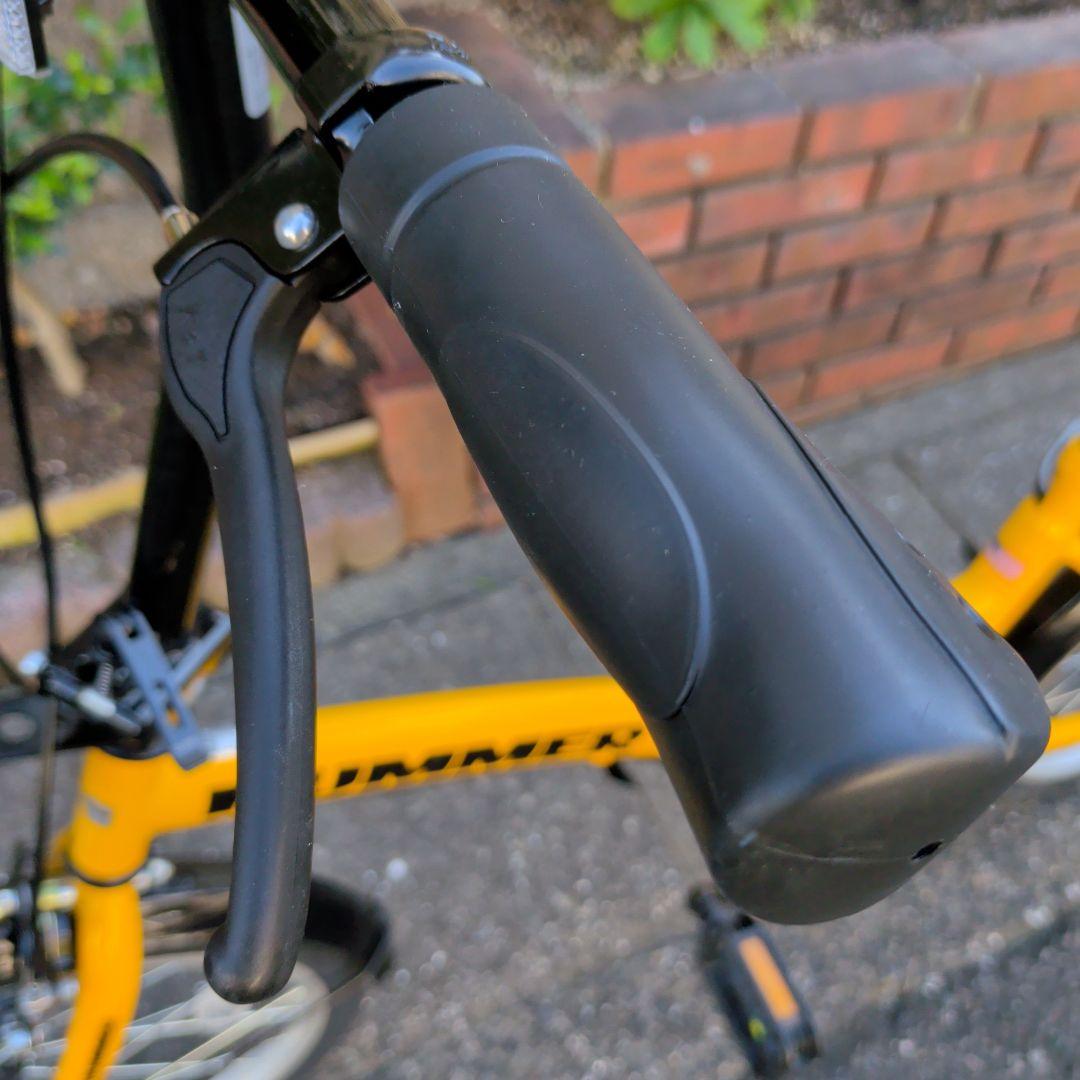 HUMMER 折りたたみ自転車 イエロー2025年製