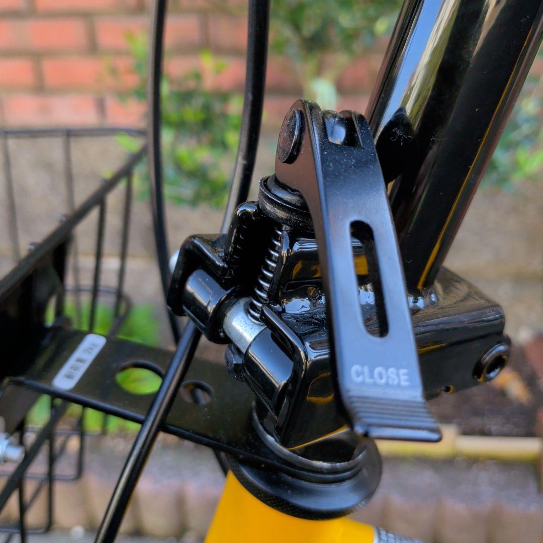 HUMMER 折りたたみ自転車 イエロー2025年製