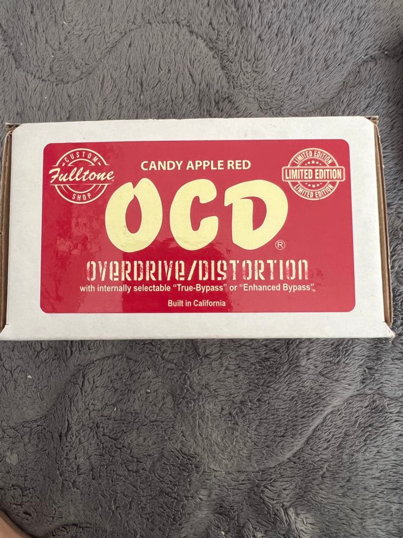 【限定品】Fulltone OCD candy apple red