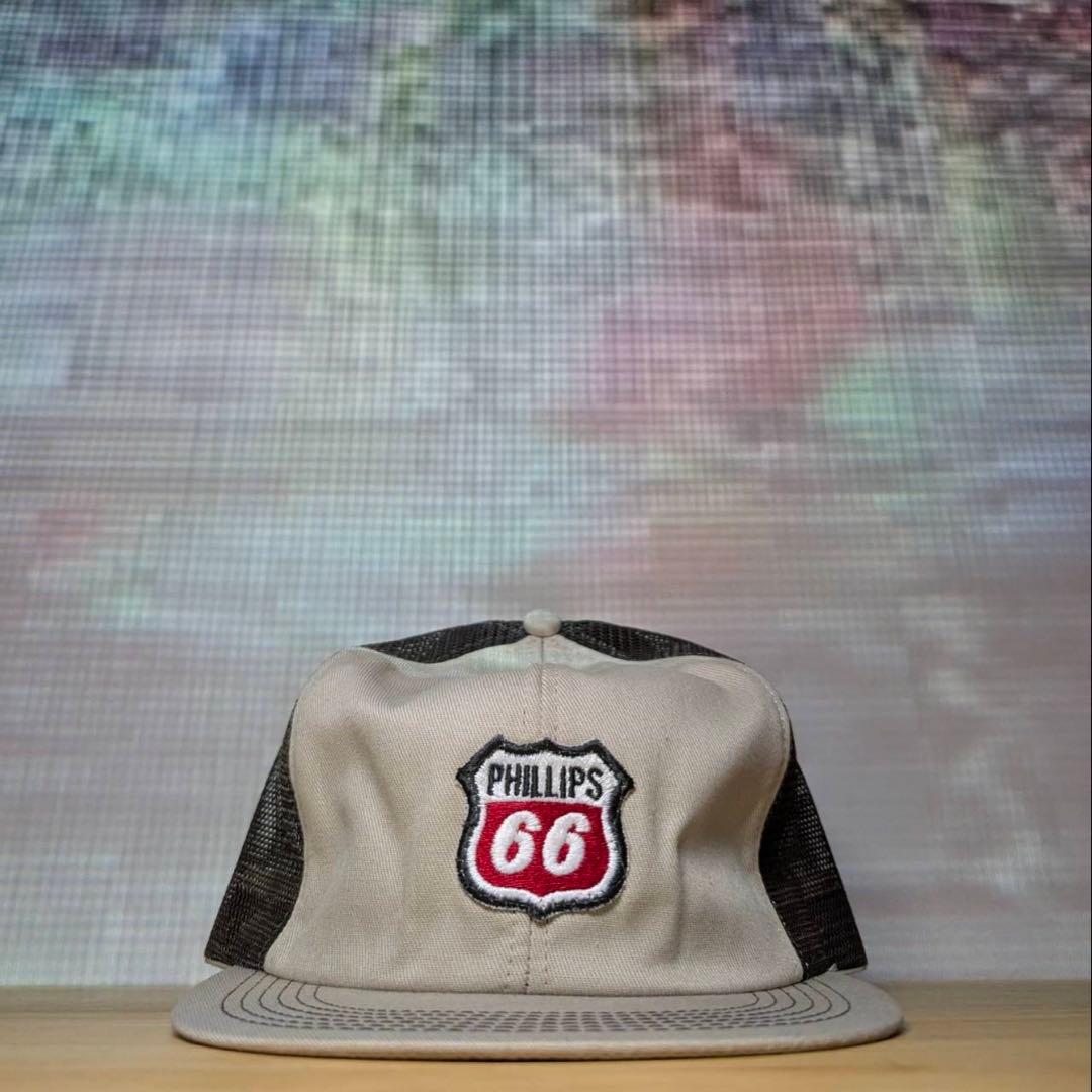 USA製70s PHILLIPS 66 キャップ 企業ロゴ USA製70s PHILLIPS 66