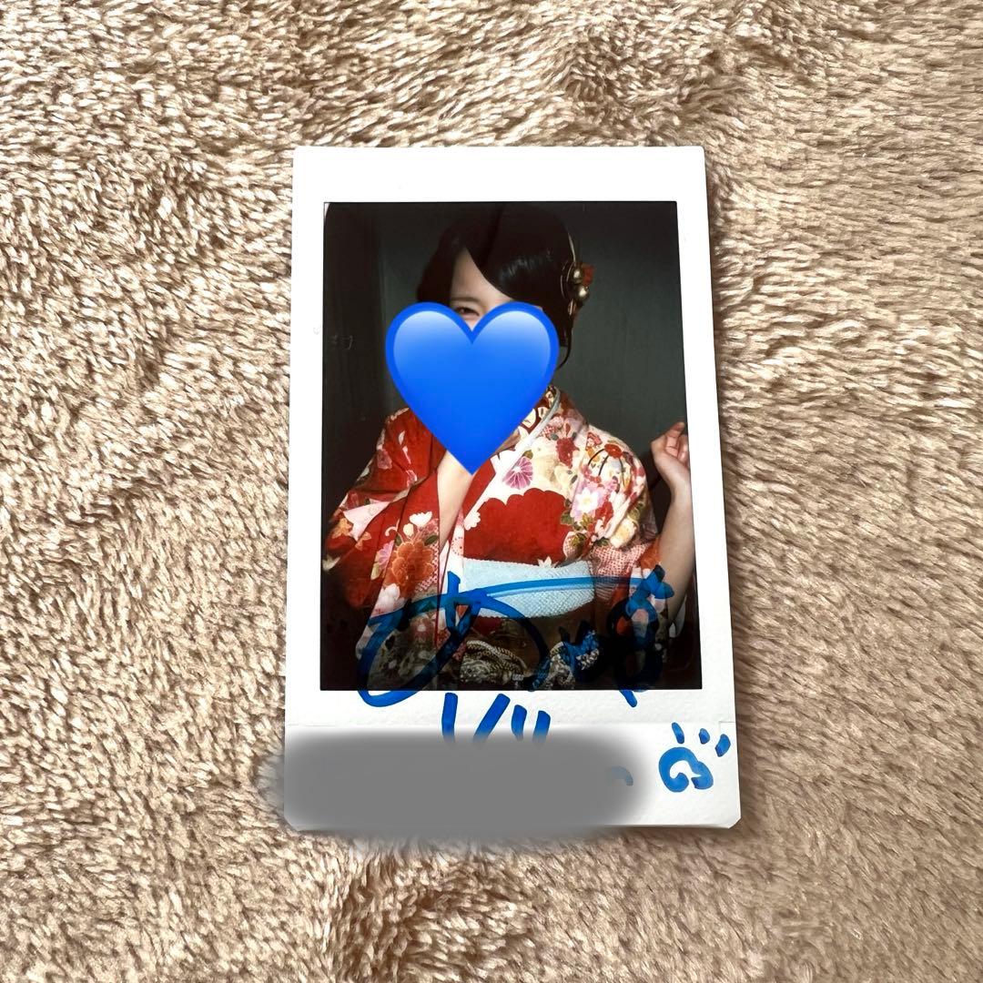 iLiFE iCOL あいす 振袖チェキ コメントあり - メルカリ