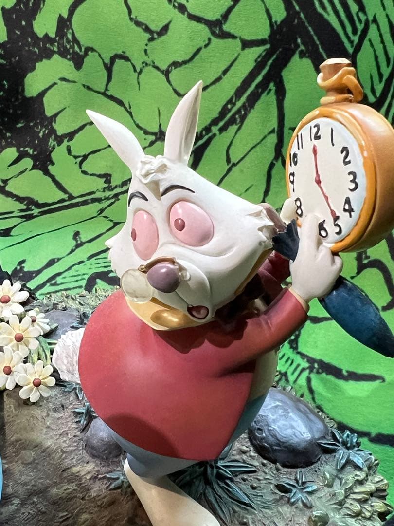 ディズニー アリス＆白うさぎ レア 希少 Markrita 不思議の国のアリス