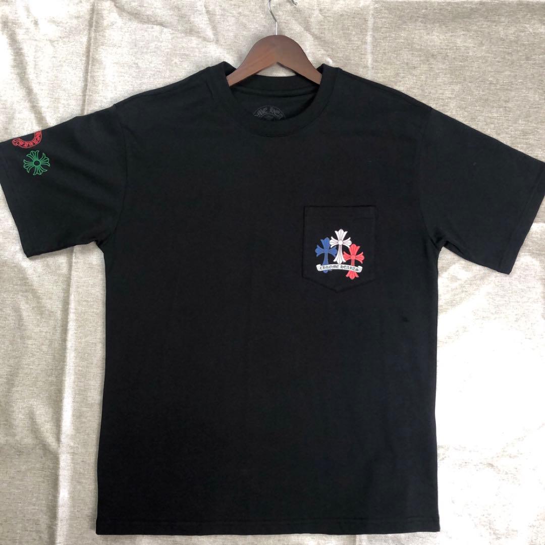 クロムハーツ マルチカラー セメタリークロス 半袖 Tシャツ M