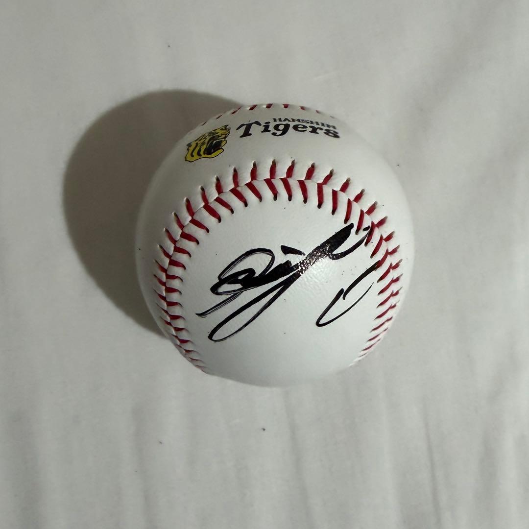 阪神タイガース 木浪聖也 直筆サインボール 沖縄限定 ロゴ 2026 - メルカリ