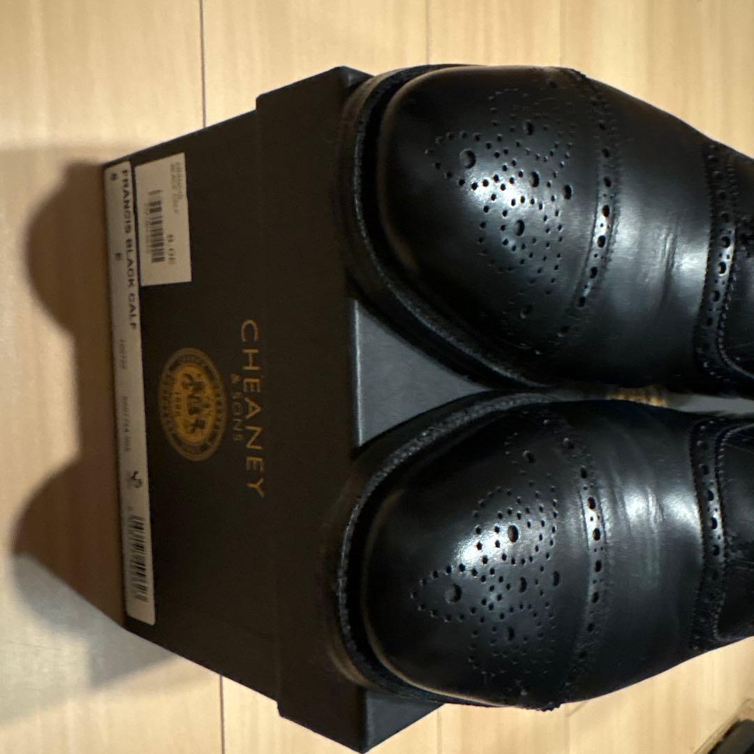 ジョセフチーニーアンドサンズ フランシス8 黒