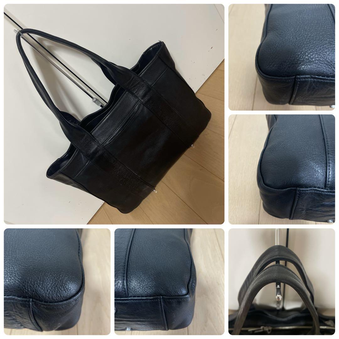 アニアリAniary レザートートバッグ01-02013中古　ブラック