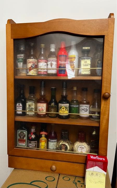 蔵出・レア・未開栓】サントリーミニチュアボトルセットケース付き他