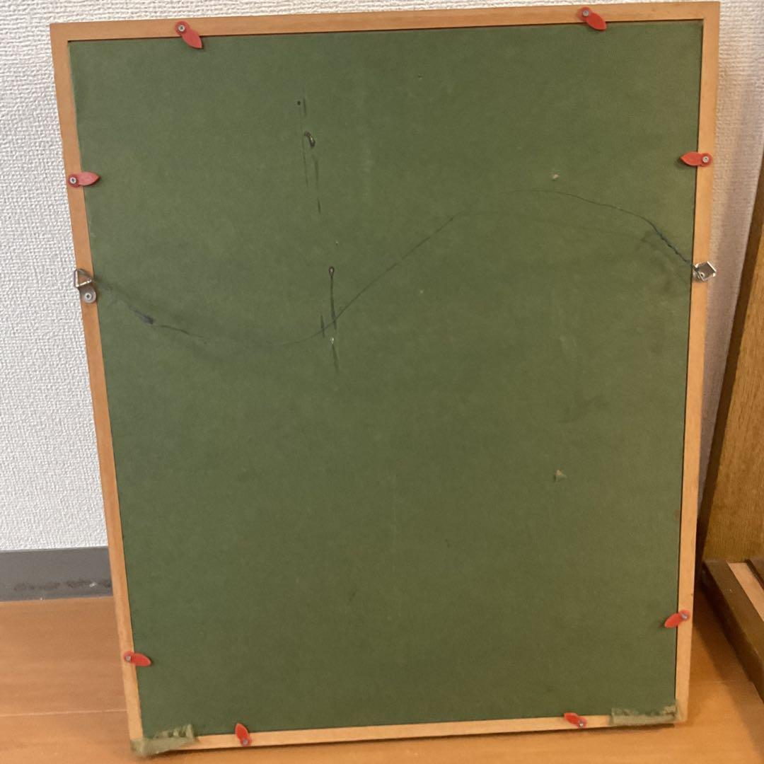 甘夏様専用油彩画 花図 作品にサイン在 作者不詳 キャンバスのみ