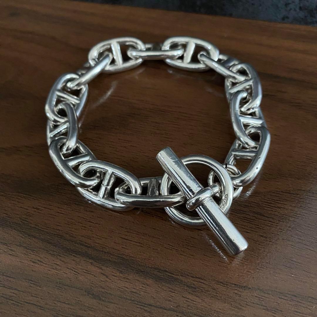 GMサイズ シェーヌダンクル アンカー チェーン ブレスレット