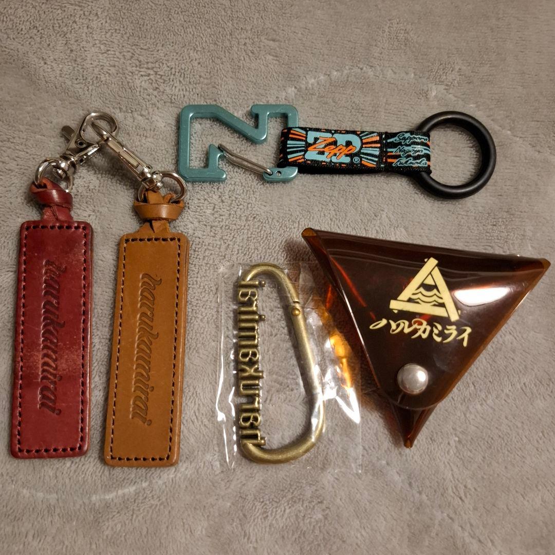 ハルカミライ レザーキーホルダー ケース カラビナ
