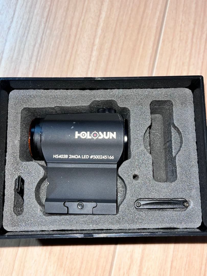 『実物』HOLOSUN HS403B レッドドットサイト　サバゲー