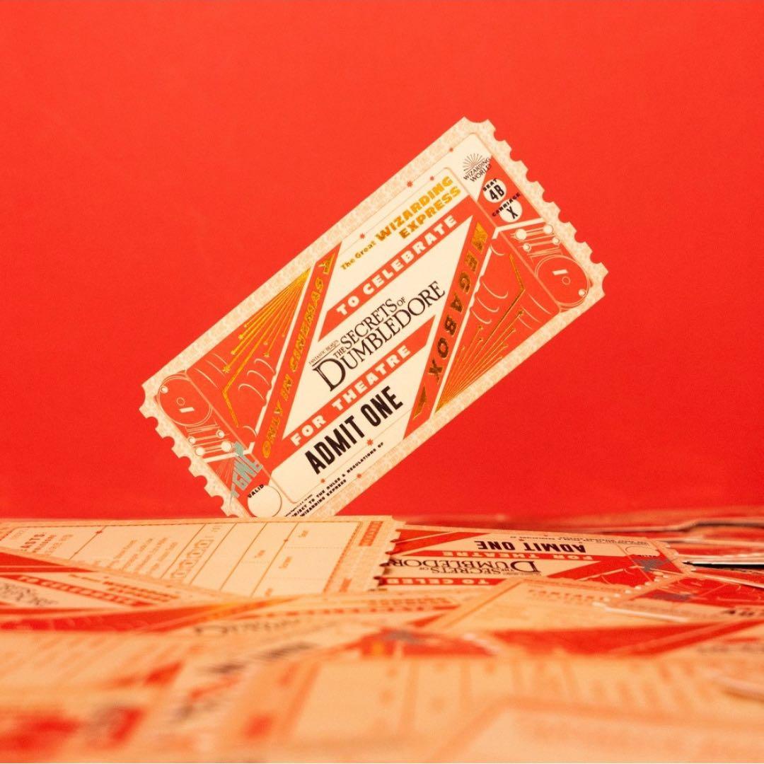 ファンタスティックビースト MEGABOX オリジナルチケット