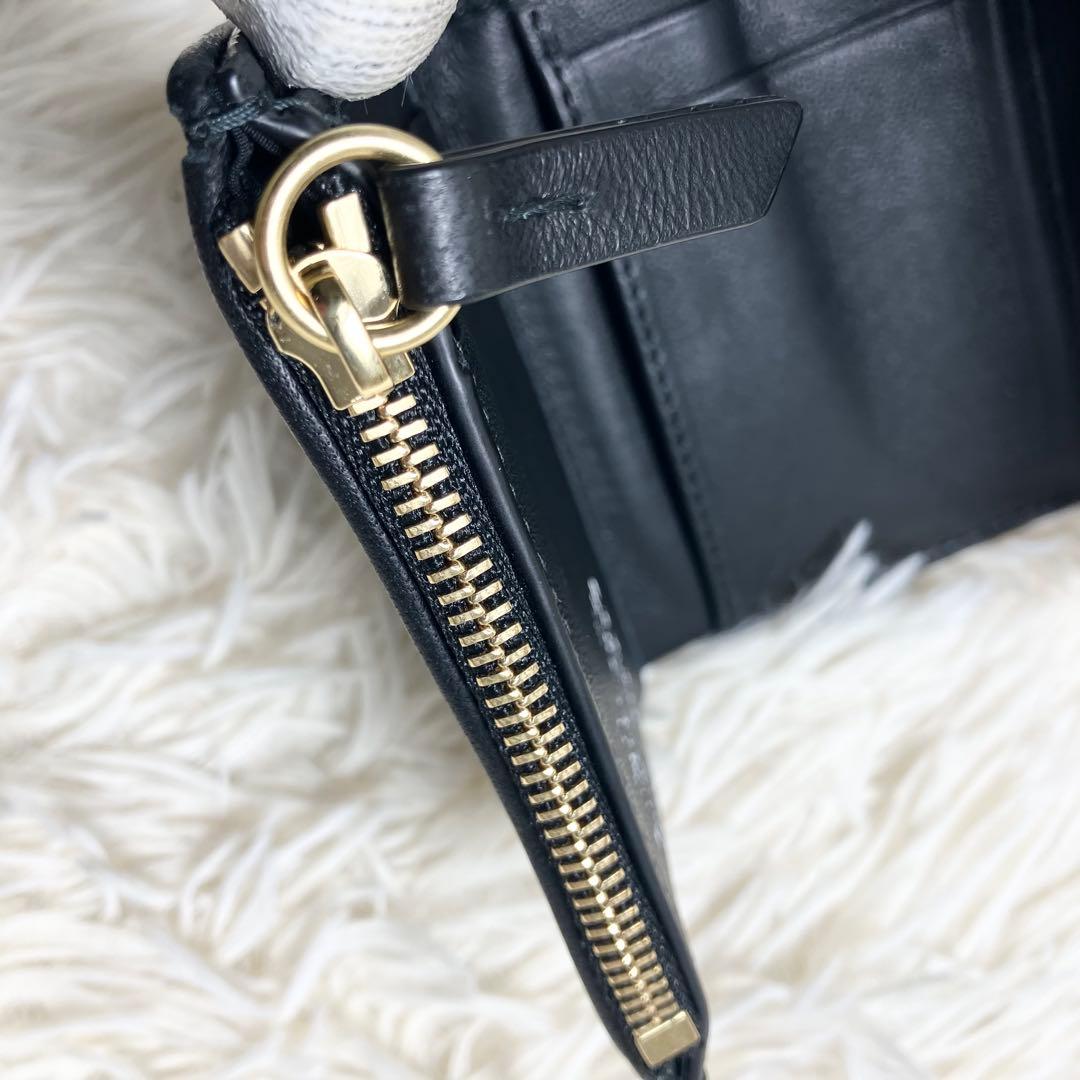 【極美品】 マルジェラ グラムスラム トリフォールド ブラック