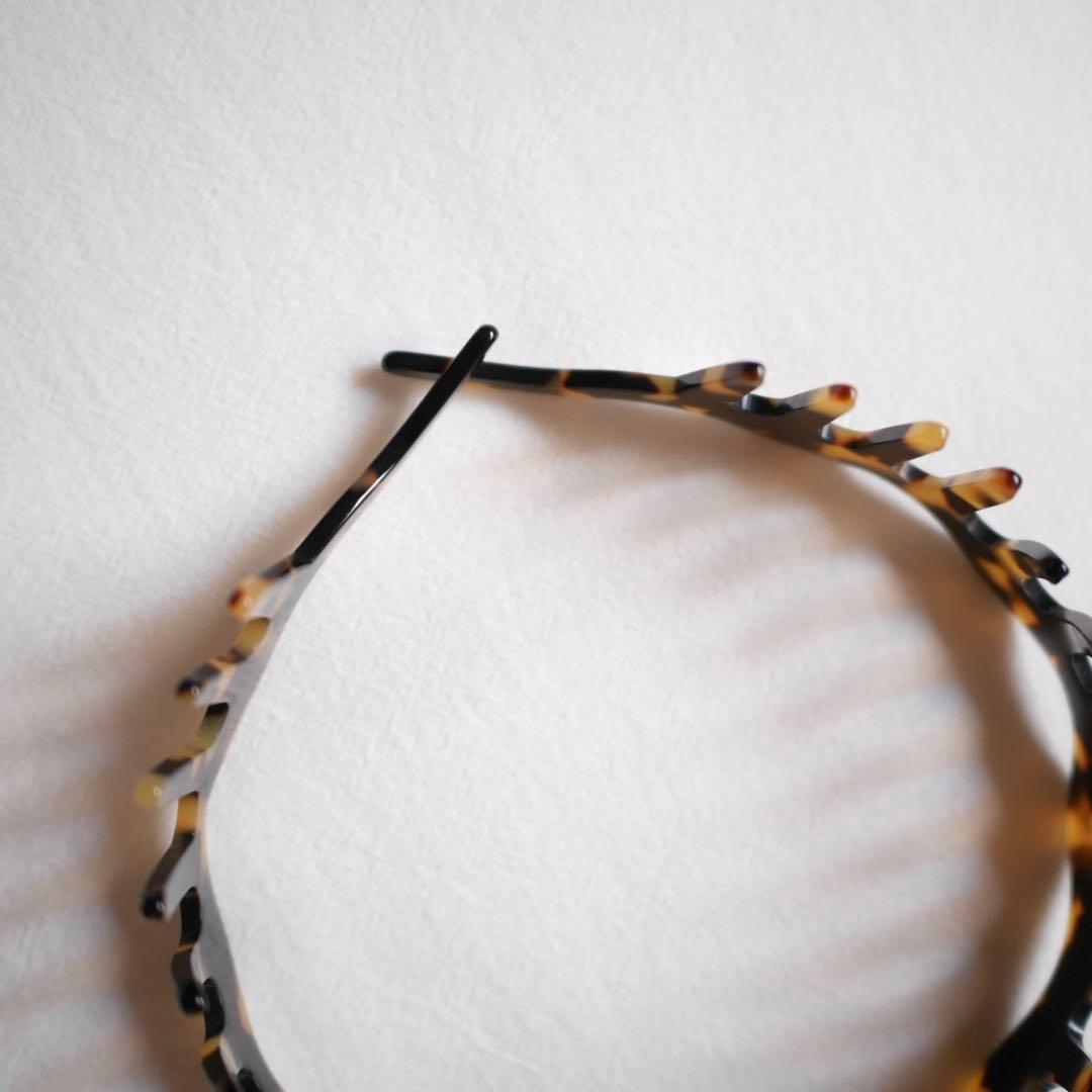 ALEXANDRE DE PARIS アレクサンドルドゥパリ 櫛形カチューシャ