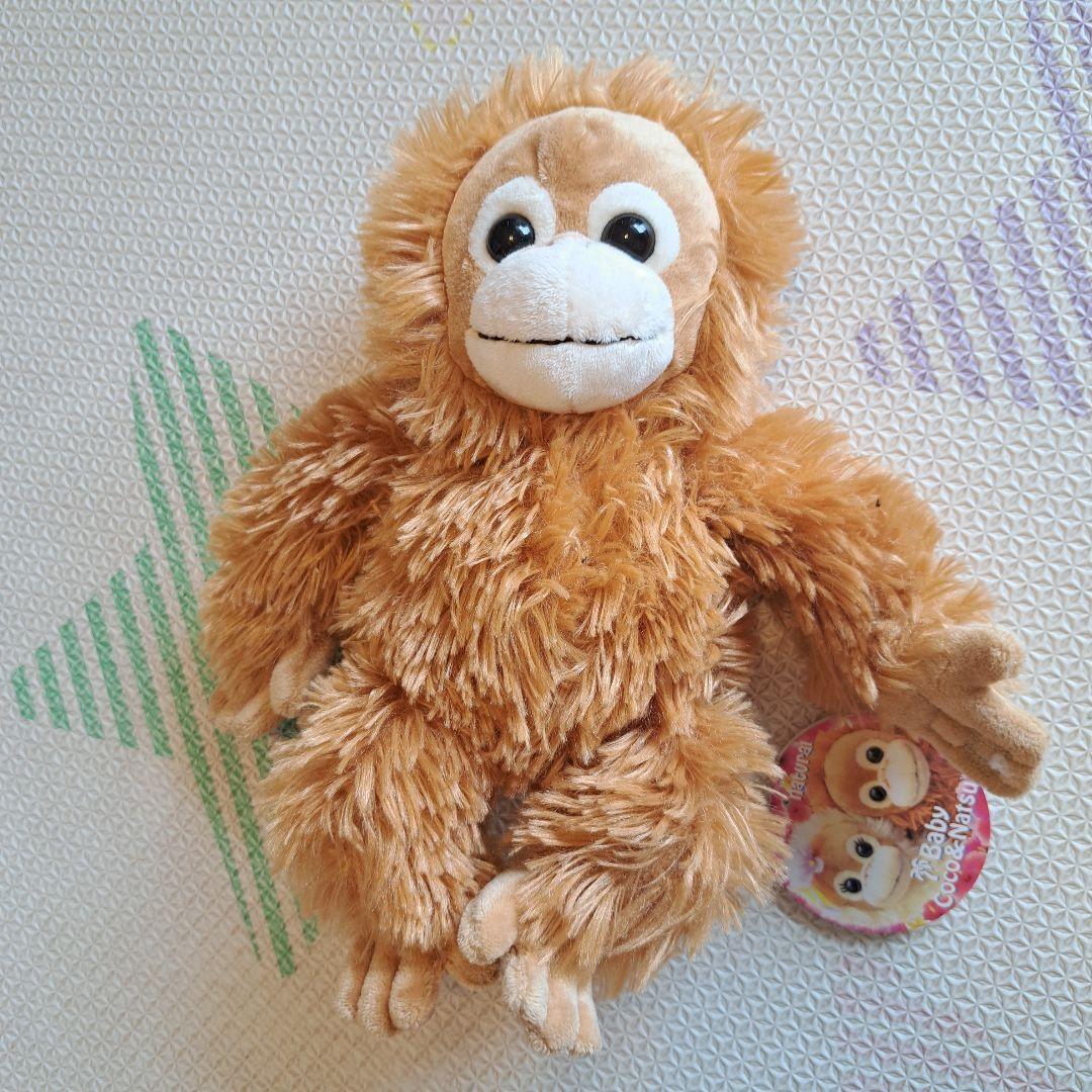 ベイビーココ オランウータン ぬいぐるみ Baby Coco & Natsu - メルカリ