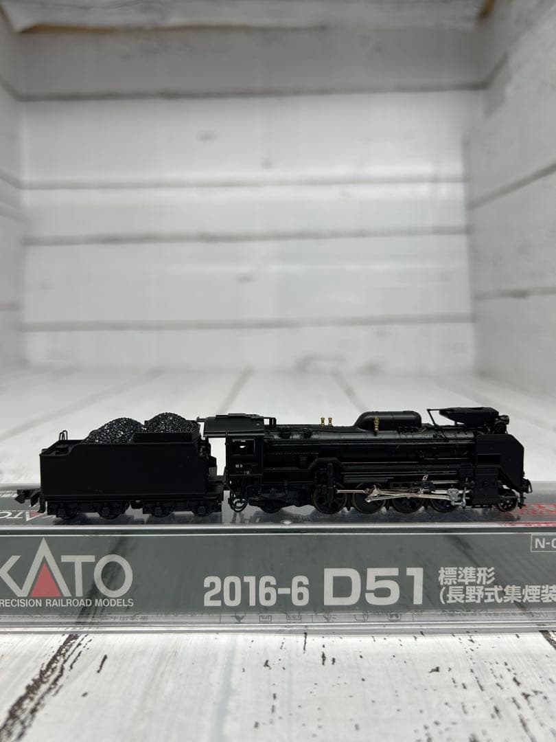 KATO 2016-6 D51 標準形（長野式集煙装置付）Nゲージ