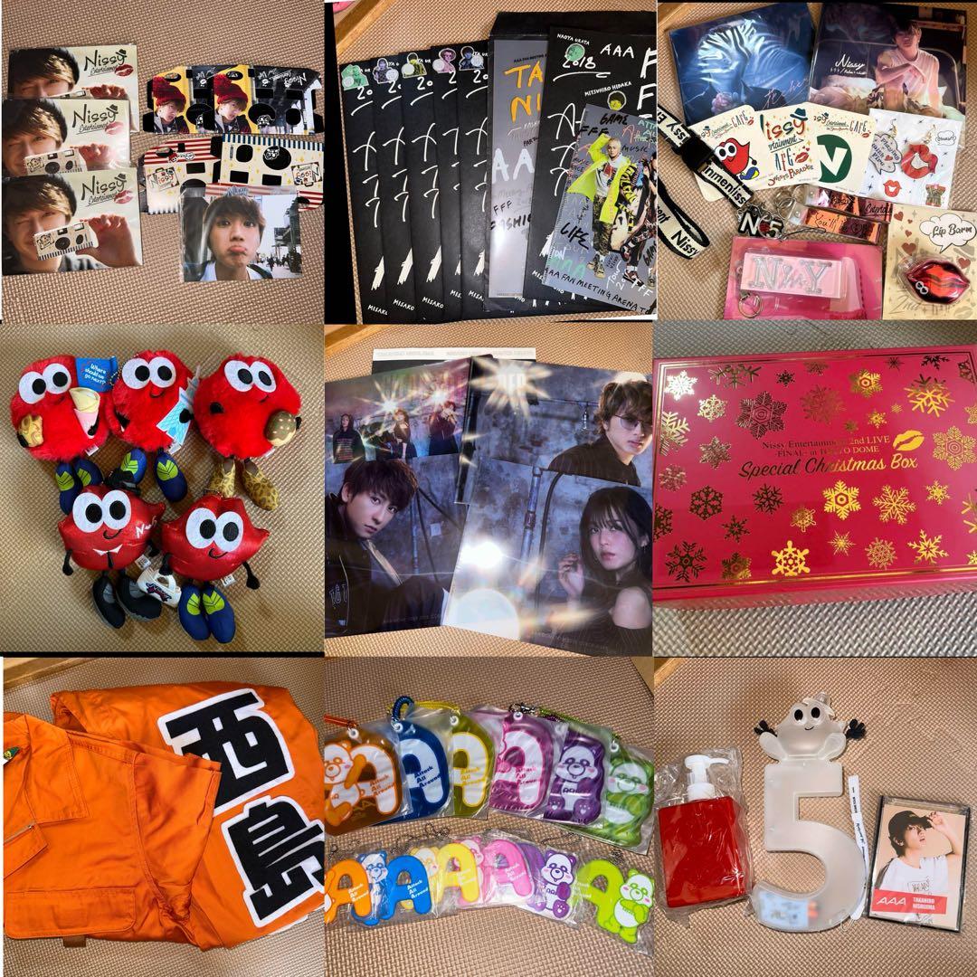 AAA Nissy グッズ 橙 セット AAA Nissy グッズ 橙 セット AAA西島隆弘