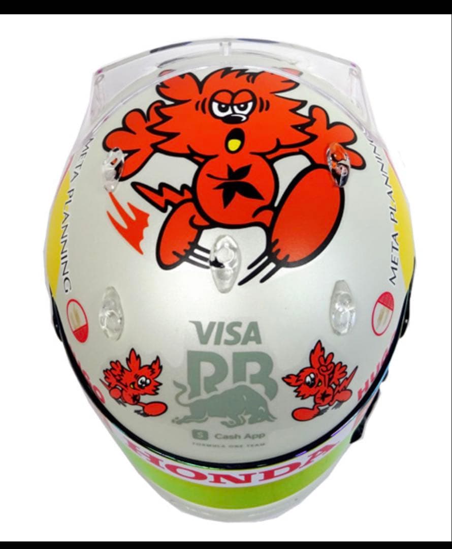 角田裕毅 1/2ヘルメット 2024鈴鹿モデル / YUKI TSUNODA