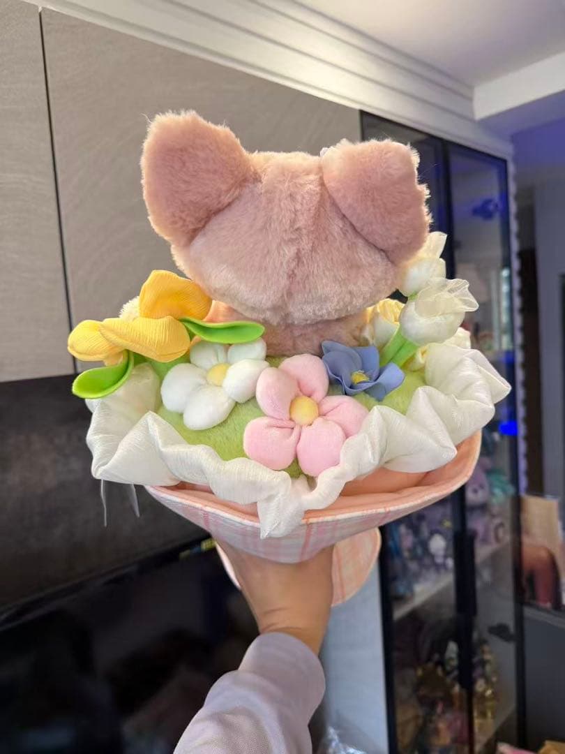 上海ディズニーランド正規品1.14新作リーナベル花束ブーケぬいぐるみ