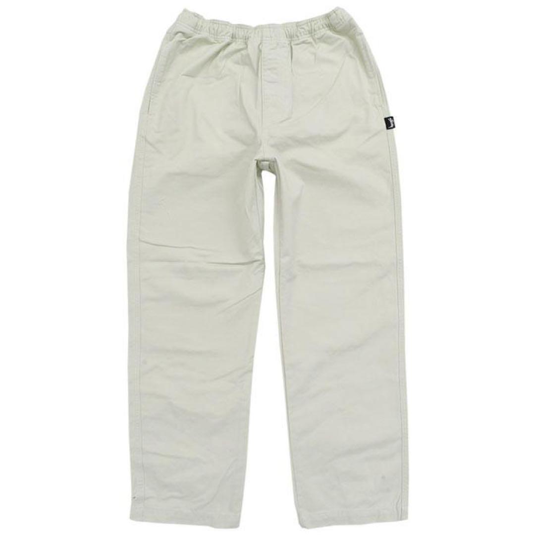 野村氏着用 STUSSY ビーチパンツ ホワイト 野村訓市着 Stussy Brushed