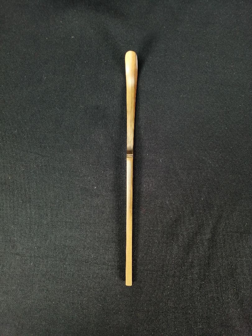 茶道具】大徳寺龍源院 細合喝堂和尚 茶杓 おぼろ月 茶杓156