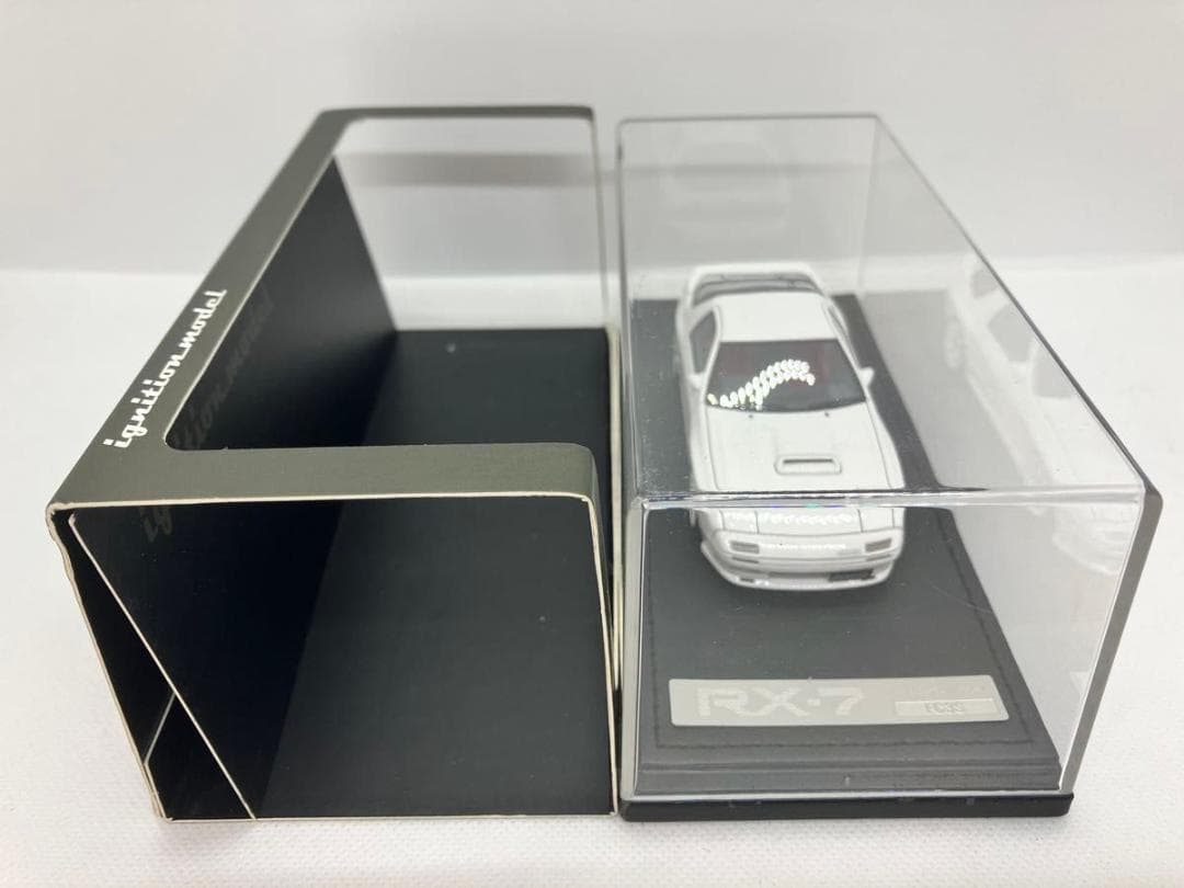 ☆マツダ サバンナ RX-7☆FC3S☆ホワイト☆イグニッションモデル☆1/43