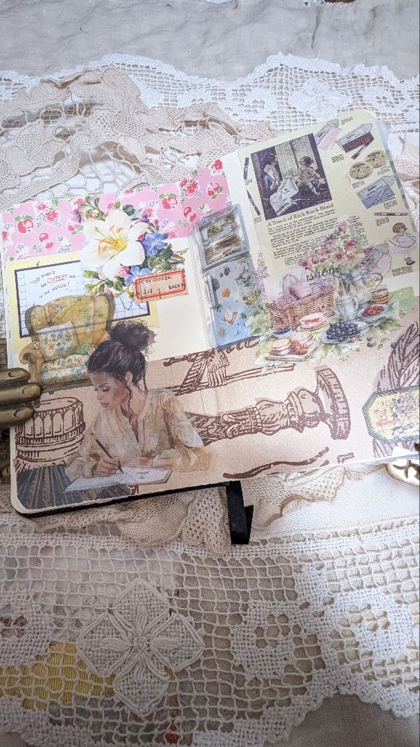 コラージュスタイル スケッチブック