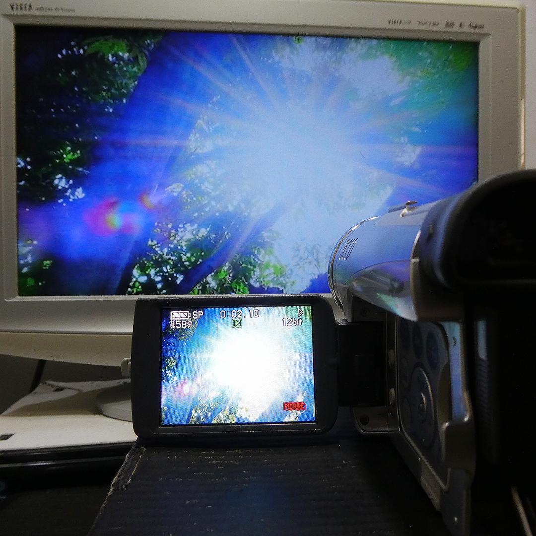 動作良好 パナソニックNV-GS200 MiniDVビデオカメラ　DVD化に最適