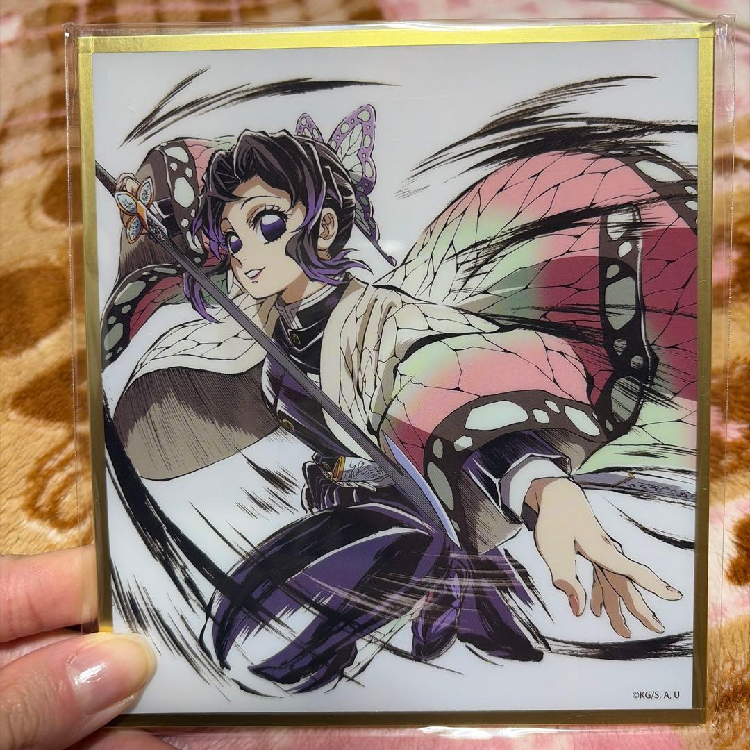鬼滅の刃 アクリル色紙 WEBSHOPくじ 胡蝶しのぶ C38 - メルカリ