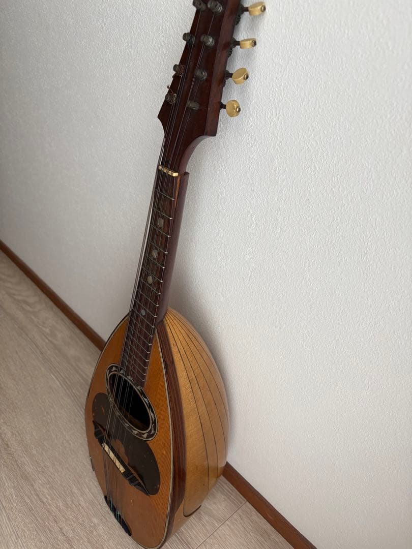 【希少】マンドリン　カラーチェ　ラファエレ　ラファエル　ケース　イタリア製