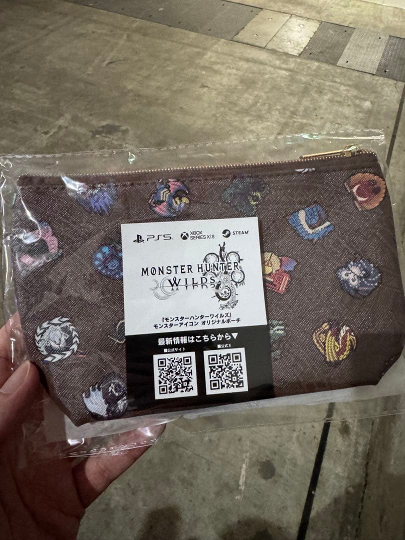 TGS2025モンハンワイルズ ポーチ TGS2025モンハンワイルズ ポーチ