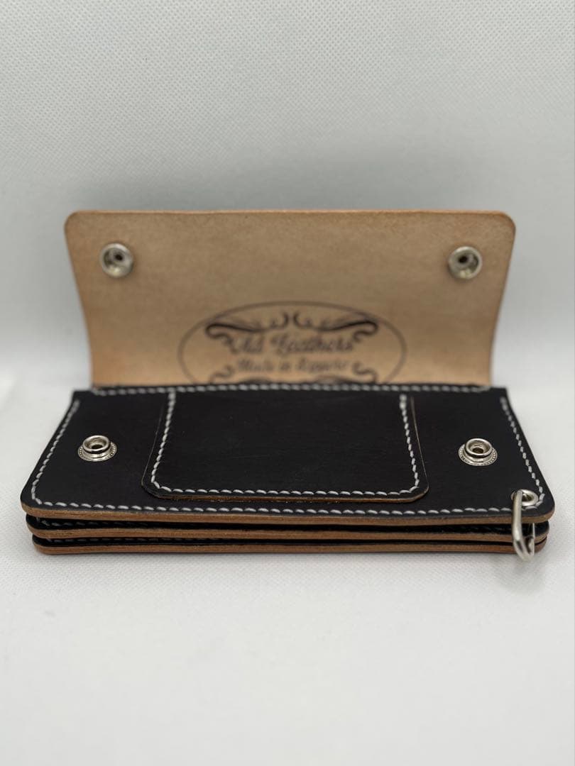 トラッカーウォレット TW-01 姫路レザー 丘染め 茶芯 アウトレット