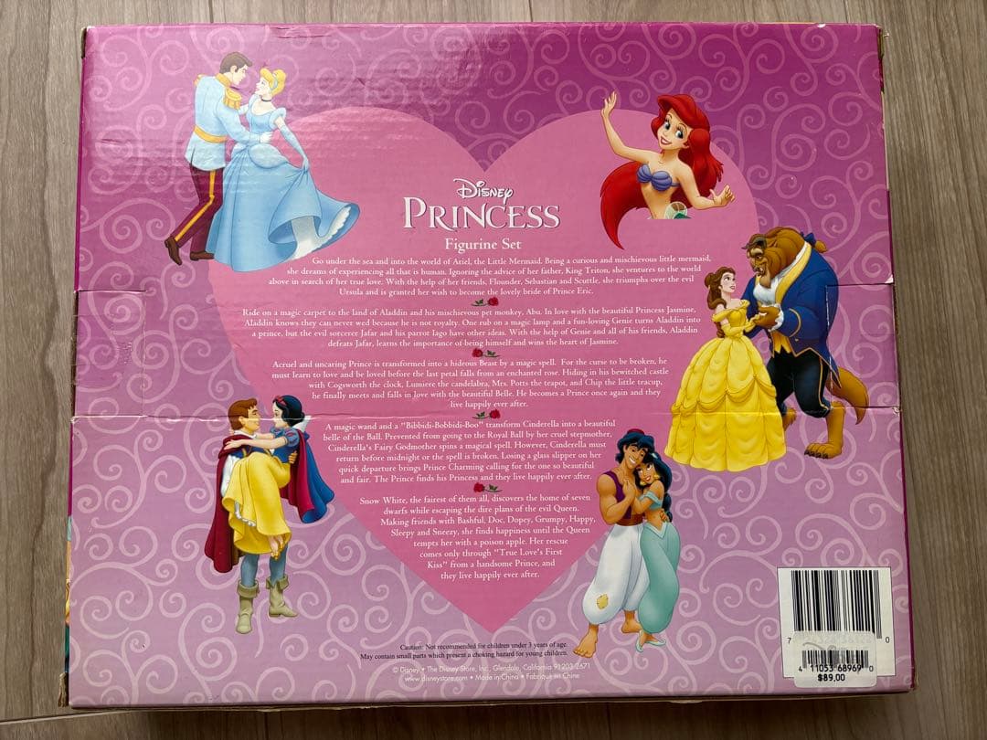 ☆新品未使用☆ディズニープリンセス フィギア5個セット ☆レア☆