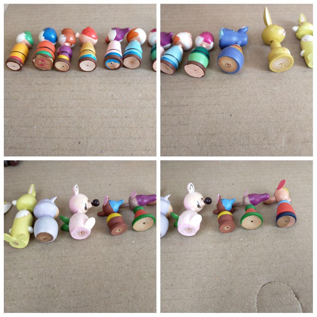 ディズニー 木製 フィギュア 31体 オマケ付き