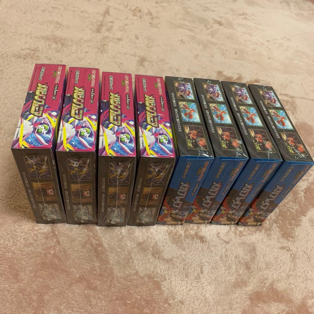 ポケモンカード メガブレイブ メガシンフォニア 各４box シュリンク付き未開封