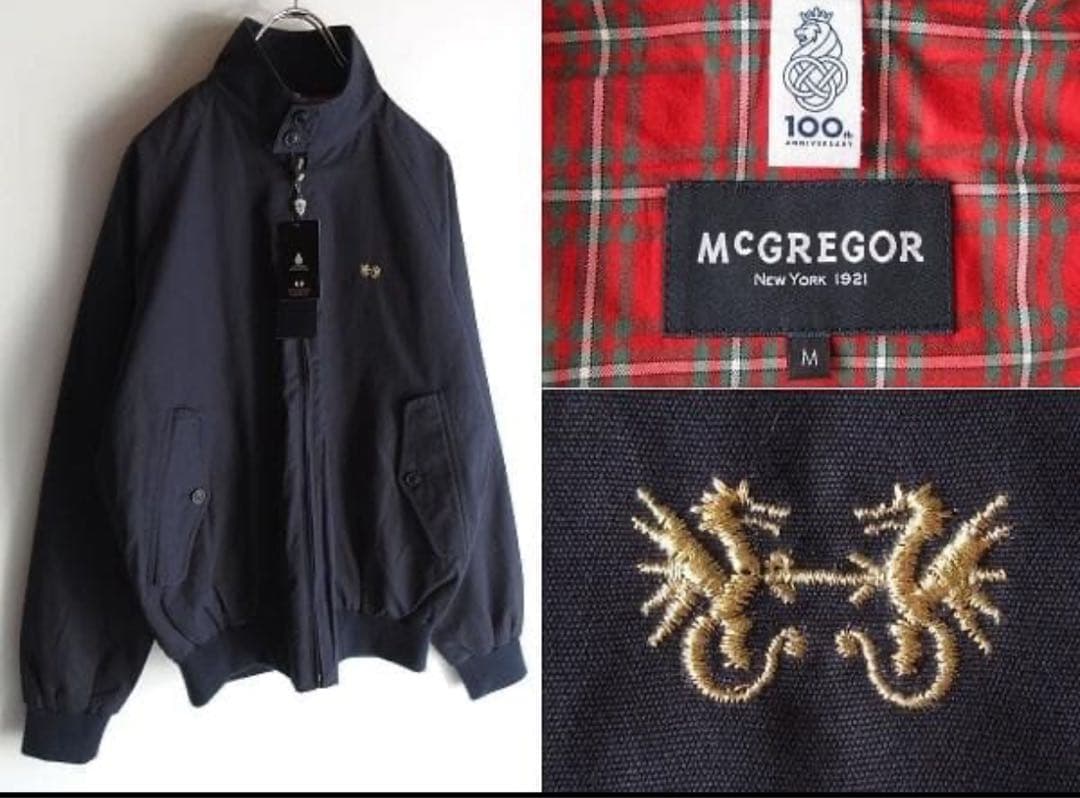 レオノア様専用【未着用】McGregor ネイビー 100年デザインジャンパーL