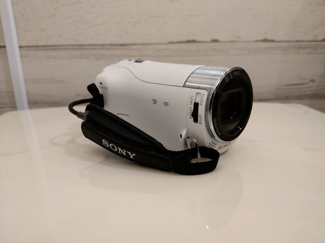 SONY HDR-CX470 ホワイト ビデオカメラ本体