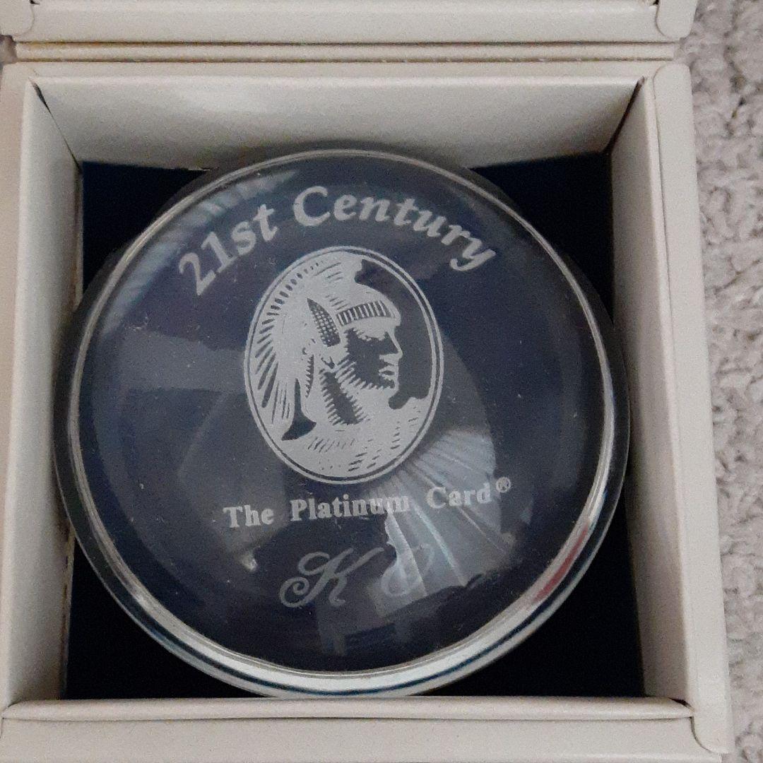 AMEXPlatinum ペーパーウェイト