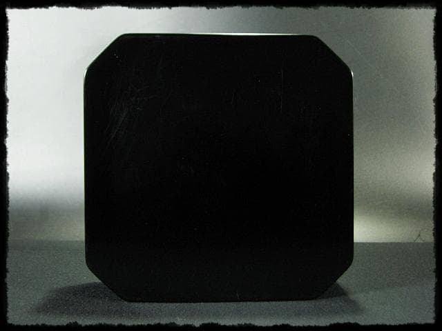 北村 葵春 真塗 縁高 黒真塗 菓子器 五段重箱 懐石 茶道具 共箱 f242