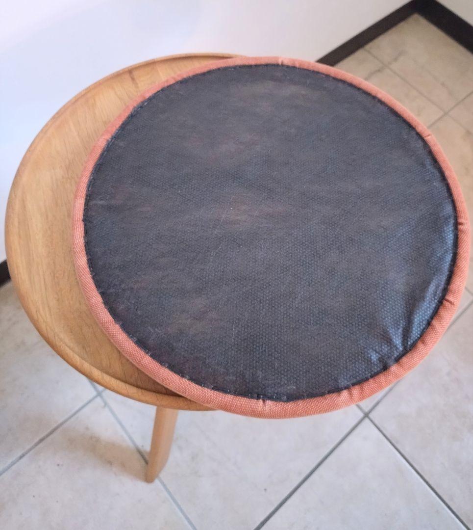 広松木工 LUME スツール スピンスツール オーク材